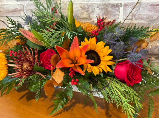 Long and Low Centerpiece